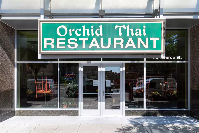 Orchid Thai in Downtown Detroit. - Courtesy of Ally Lee