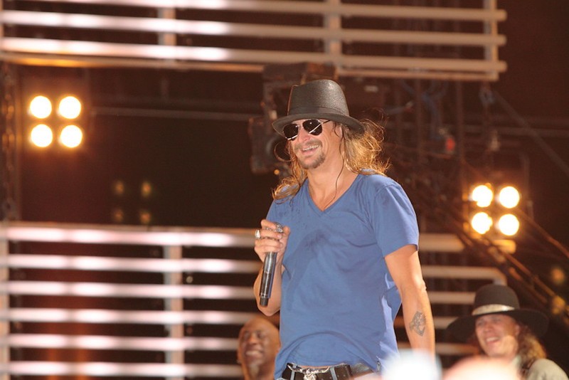 Kid Rock performing at CMA Fest 2009. - Larry Darling, Flickr Creative Commons