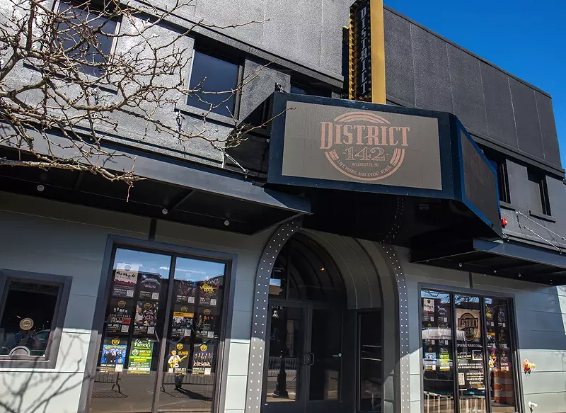 A long-abandoned Downriver building has become District 142, a new music venue. - Courtesy photo
