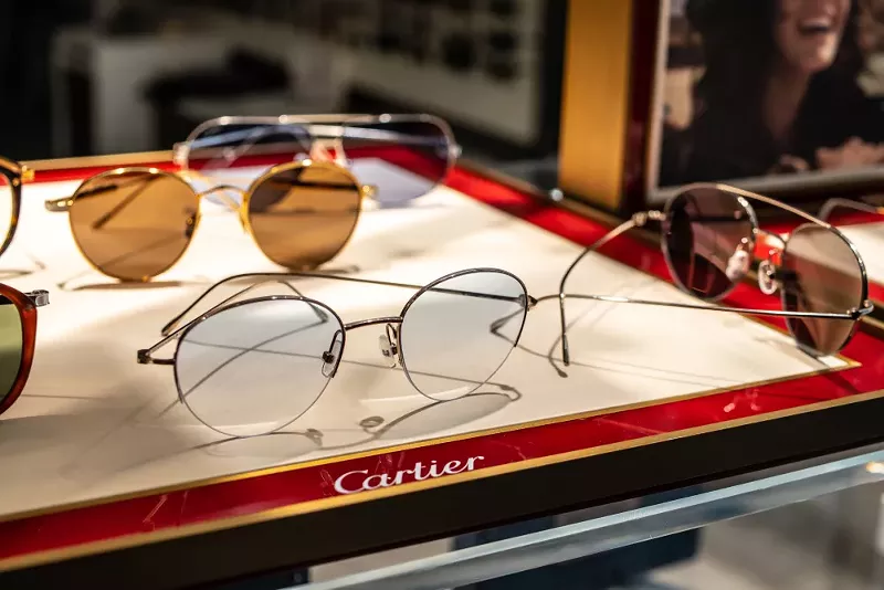 Cartier glasses are a status symbol in Detroit. - Shutterstock