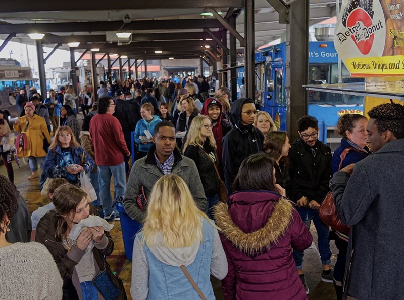 All Things Detroit Day at the Eastern Market had 14,000 people at its peak. - Courtesy photo