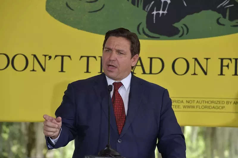 Florida Gov. Ron DeSantis. - Shutterstock