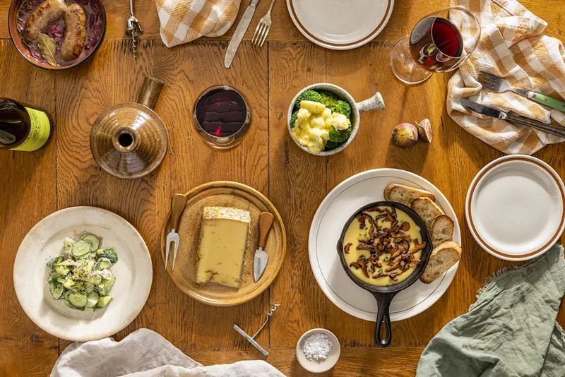 Think lots of cured meats, cheese, fresh vegetables, pasta, grains, and wine. - Perry Haselden/ Courtesy photo