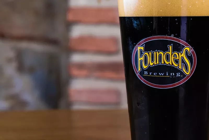 Founders Brewing Co. closed its Detroit taproom. - Shutterstock