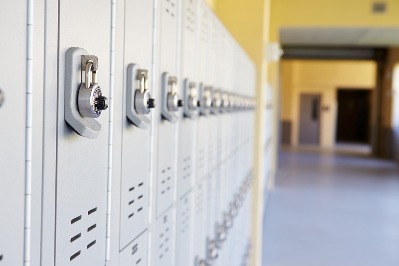 Officials at David Crockett Academy in Detroit are accused of strip searching an eighth grader for a vape pen without notifying the student's parents. - Shutterstock