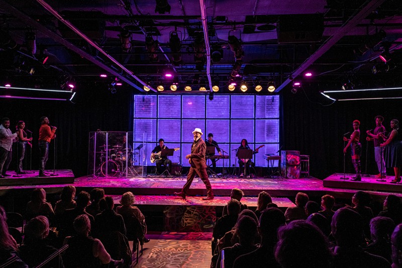 Passing Strange is a rock ’n’ roll musical about love, belonging, and finding “the real.” - Chuk Nowak/ Courtesy of Detroit Public Theatre