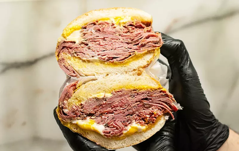 D Motown Deli’s owners buy their corned beef “by the pallet” from Wigley’s in the Eastern Market. - Tom Perkins