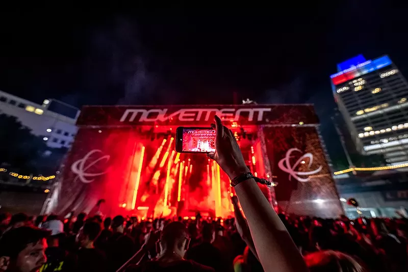 A scene from Movement Music Festival 2022. - Stephen Bondio