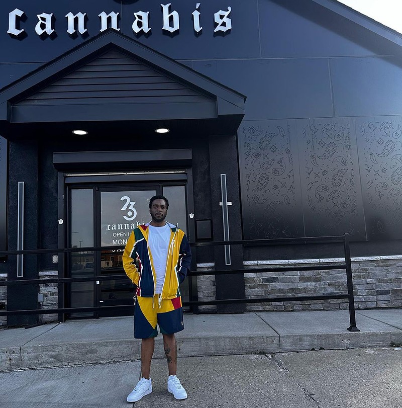 Terry Flenory Jr. has opened 263 Cannabis Co., a new dispensary in River Rouge. - Terry Flenory Jr., Instagram (@swtee263)