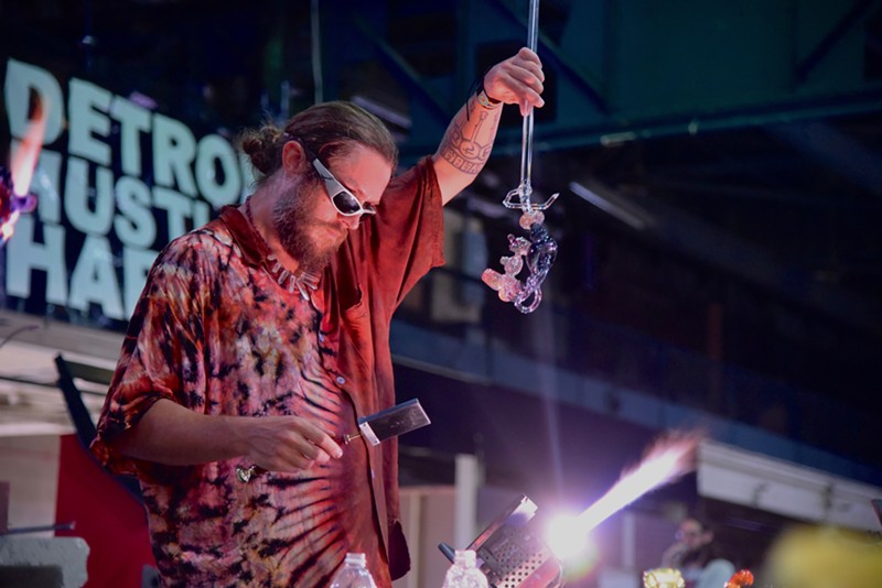 The charitable festival boasts live glassblowing, painting, and music for arts education. - Courtesy photo