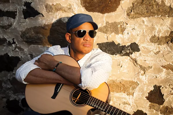 Don't miss 'Bad Ass and Blind' guitarist Raul Midon at Jazz Cafe Friday, April 14
