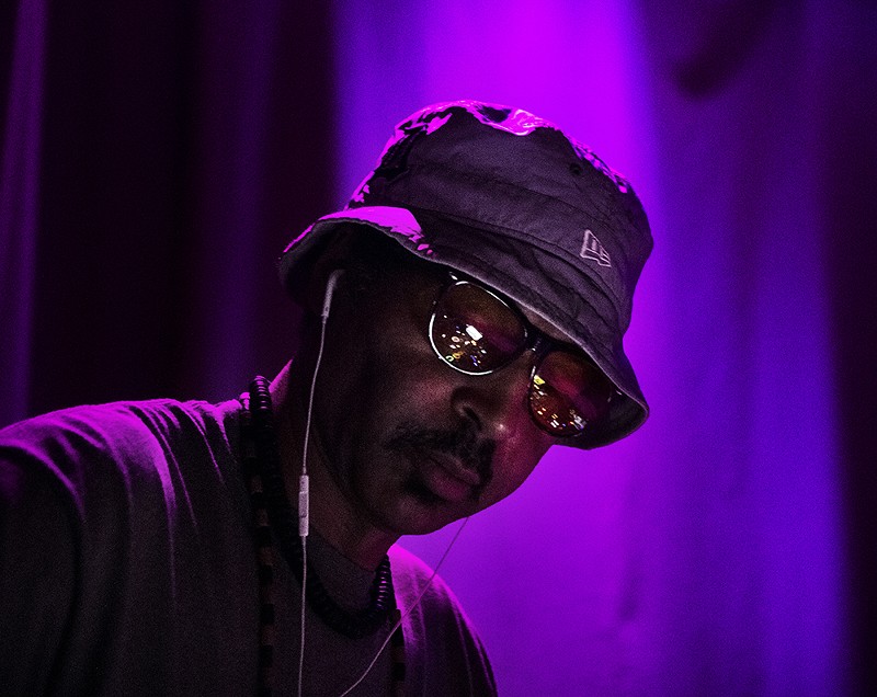 Moodymann performs at Movement Music Festival on Saturday. - Philipp Carl Riedl / Red Bull Content Pool