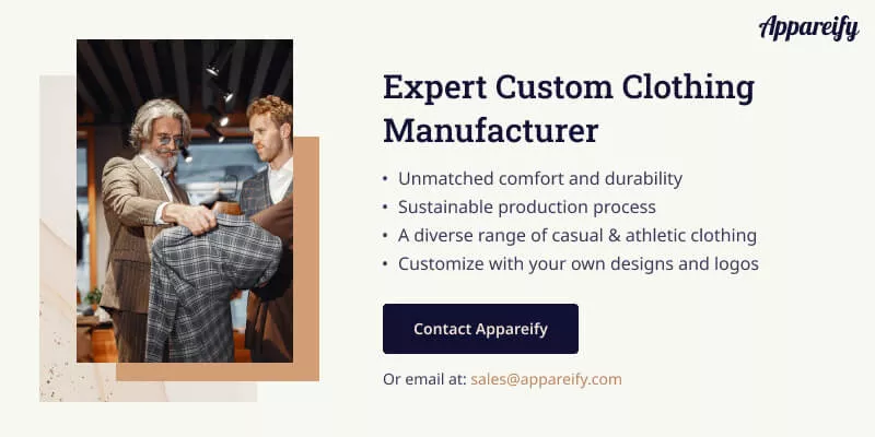 Appareify Review - The Best Custom Clothing Manufacturer for All Your Needs