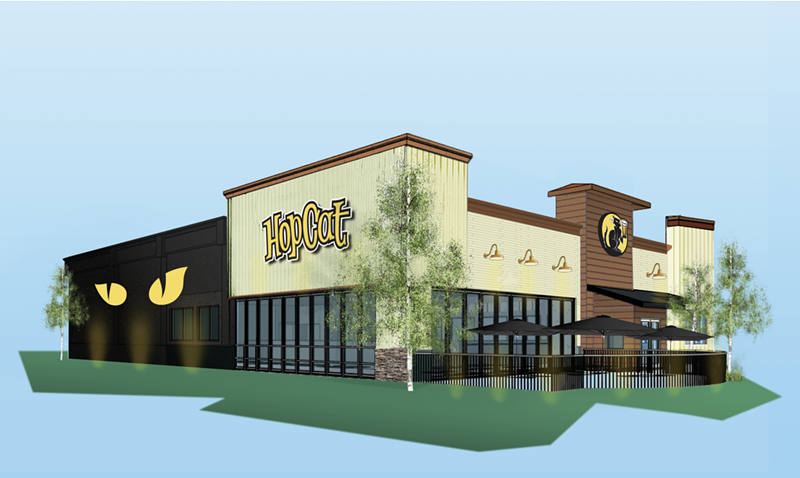 A rendering of the new Livonia HopCat. - Courtesy of Barfly