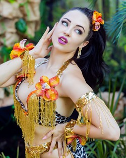 Mila la Machina is one of the performers set to appear at Shake-A-Rama Burlesque Revue. - Courtesy photo