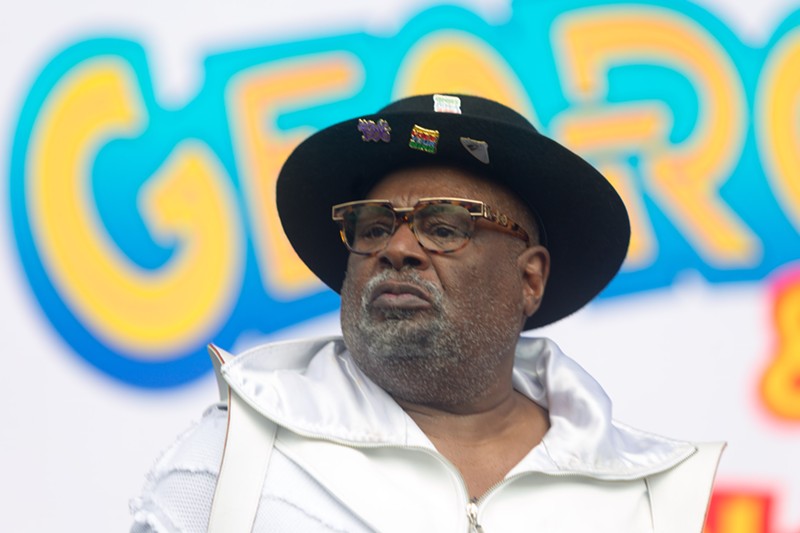 George Clinton promises to funk, the whole funk, and nothing but the funk. - Jamie Lamor Thompson / Shutterstock.com
