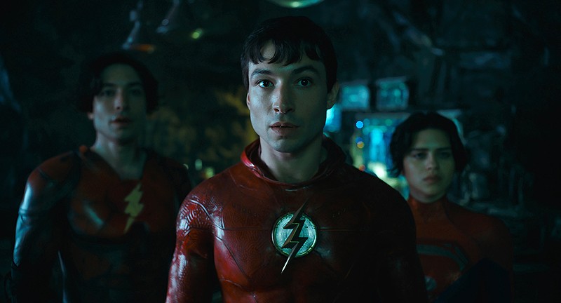 Ezra Miller stars as lightning-fast nerdy hero the Flash. - Warner Bros.