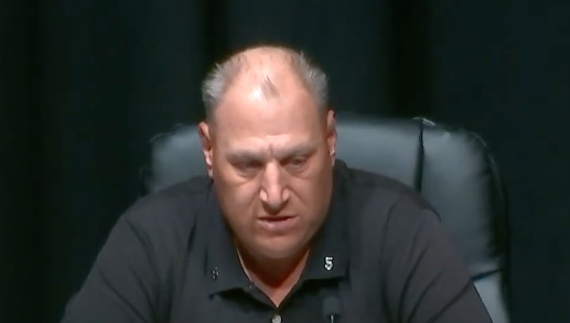 Warren City Councilman Eddie Kabacinski at a recent meeting. - City of Warren (screenshot)