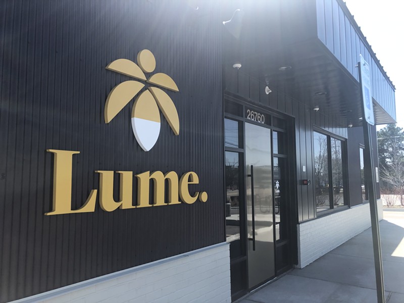 Lume Cannabis Co.’s Southfield store is back in business. - Lee DeVito