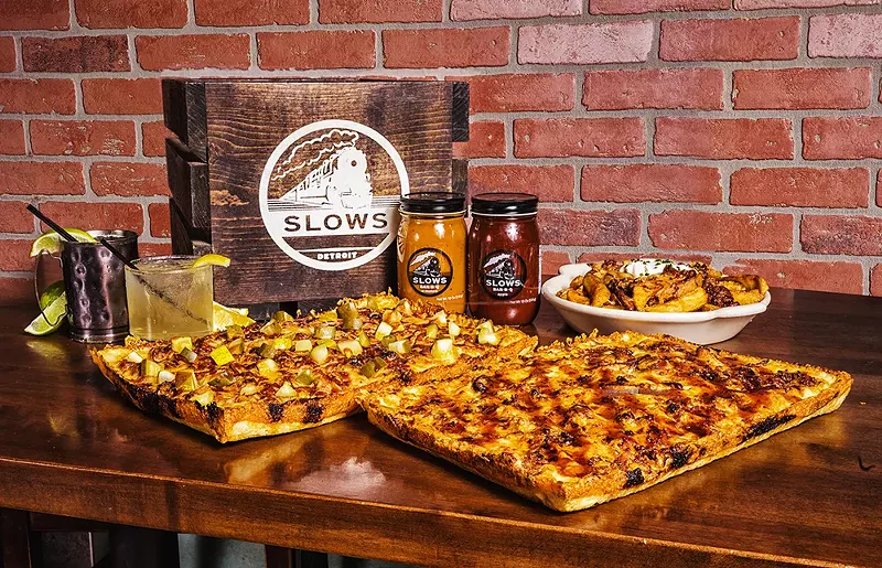 Buddy’s Pizza will serve pizzas inspired by Slows Bar BQ all summer long. - Courtesy photo