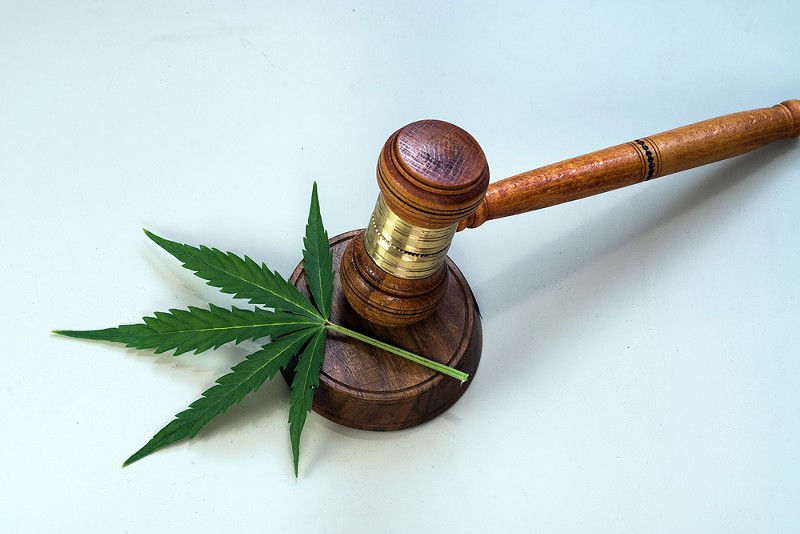 A Wayne County judge struck down Highland Park's recreational marijuana ordinance. - Shutterstock
