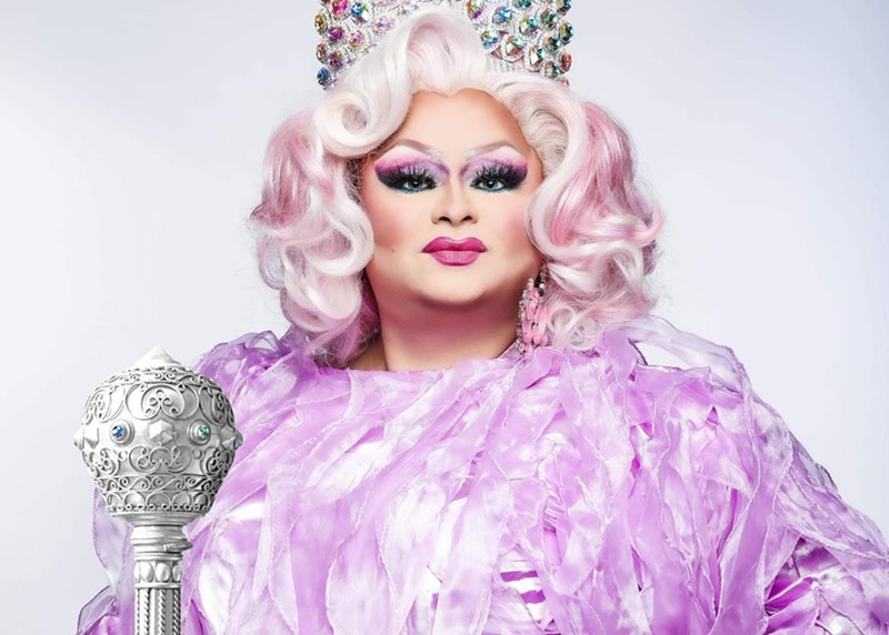 Lavender LaRue of Grand Rapids is one of the queens competing in Miss Gay Michigan America. - Lavender LaRue, Facebook