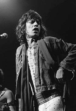 Mick Jagger, as photographed by former Creem magazine editor Charlie Auringer - Charlie Auringer