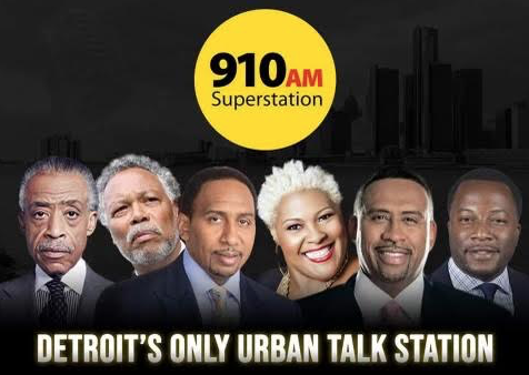 910AM Superstation was dubbed, “Detroit’s only urban talk station.” - Courtesy of 910AM Superstation