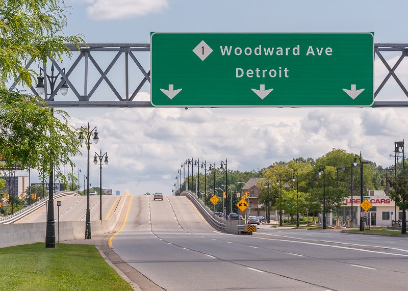 Eight Mile Road is the longstanding dividing line between the majority-Black Detroit and the predominantly white suburbs of Oakland County. - Shutterstock