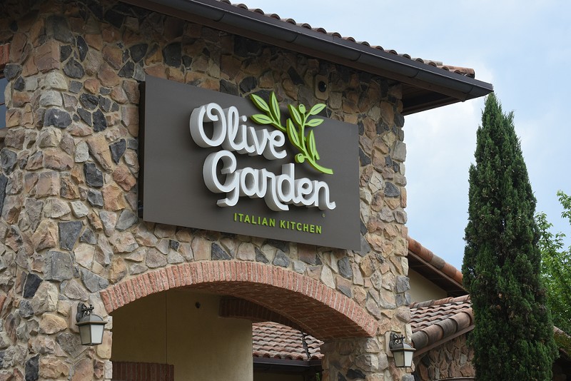 An Olive Garden restaurant. - Shutterstock