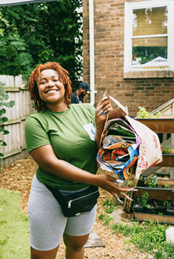 Eradajere Oleita is the founder of The Chip Bag Project. - Courtesy photo