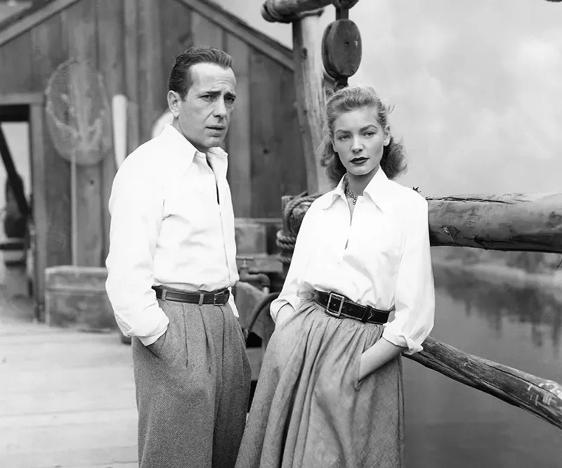 Humphrey Bogart and Lauren Bacall in Key Largo. - Allstar Picture Library Ltd / Alamy Stock Photo