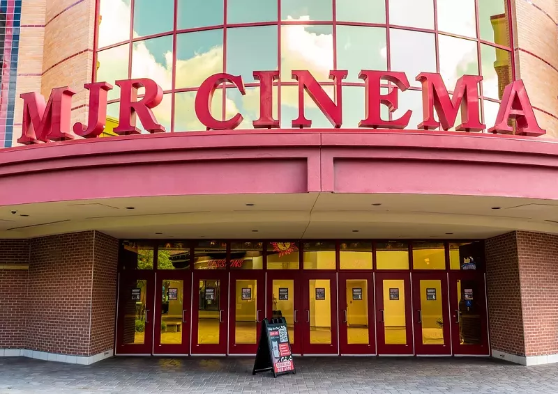 AN MJR theater in metro Detroit. - Shutterstock
