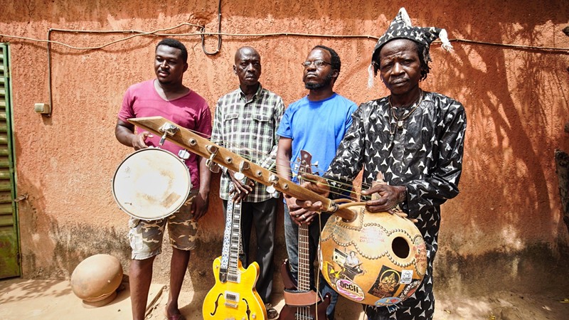 Baba Commandant and the Mandingo Band plays at Third Man Records this week. - Etienne Ramousse