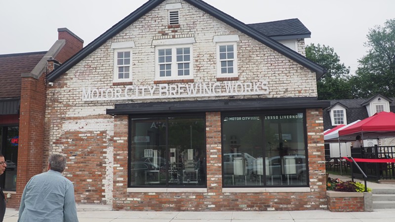 The Motor City Brewing Works Livernois Taproom opened at 19350 Livernois Ave., Detroit. - Sean Taormina