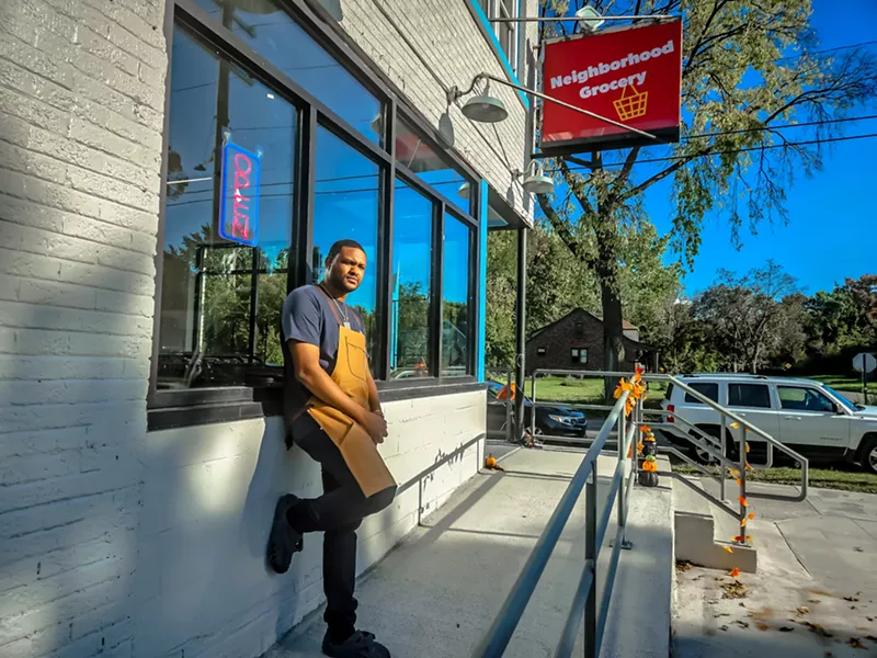 Neighborhood Grocery is open at 500 Manistique St. in a former corner store. - Courtesy of Raphael Wright