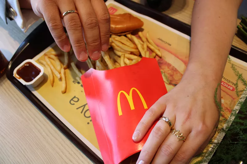 Golden bands and Golden Arches. - Courtesy photo