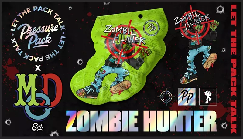 Pressure Pack x Big Shifter (Lou Gram) Announce Thrilling New Cannabis Strain - "Zombie Hunter"