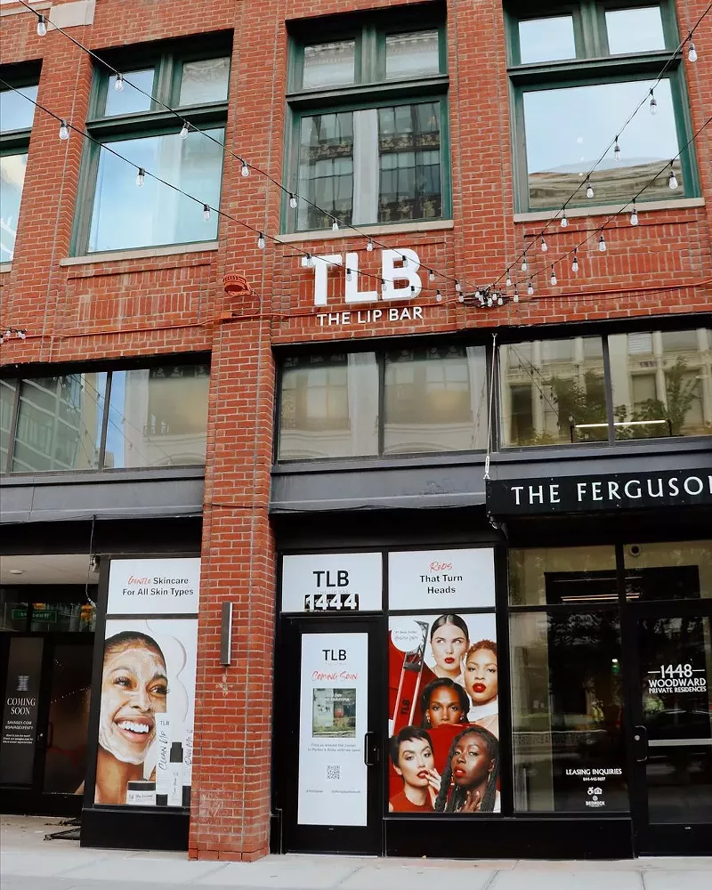 The Lip Bar's new flagship is located at 1444 Woodward Ave. - The Lip Bar/Instagram