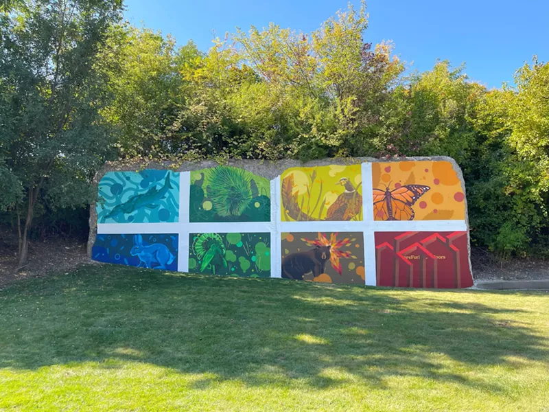 New Dequindre Cut Wildlife Mural Carries Conservation Message
