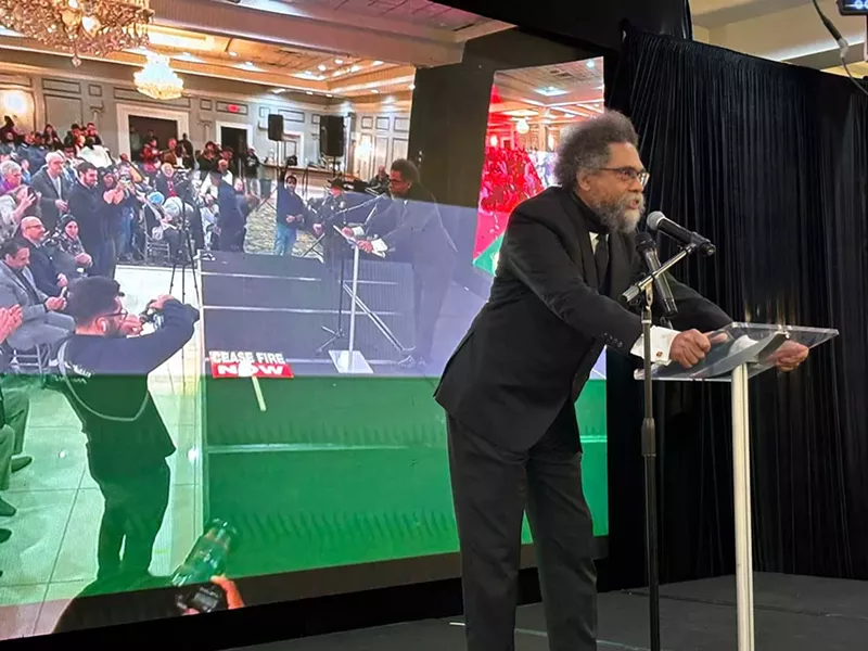 Watching Cornel West speak feels like attending a spirited church sermon. - Randiah Camille Green
