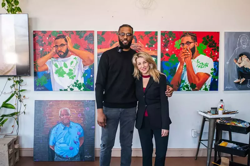 Jonathan Harris meets Yolanda Díaz Pérez, the Second Deputy Prime Minister of Spain. - Courtesy photo