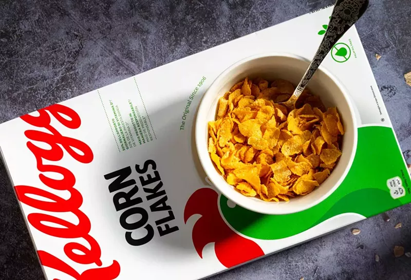 This might be a good time to purchase a little Kellogg’s stock, my fellow peasants. - Shutterstock