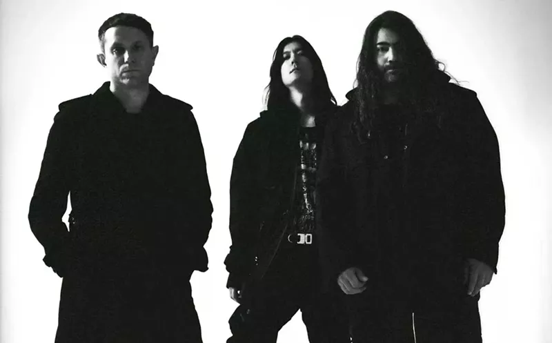Health performs at Detroit’s Majestic Theatre on Wednesday, March 20. - Mynxii White
