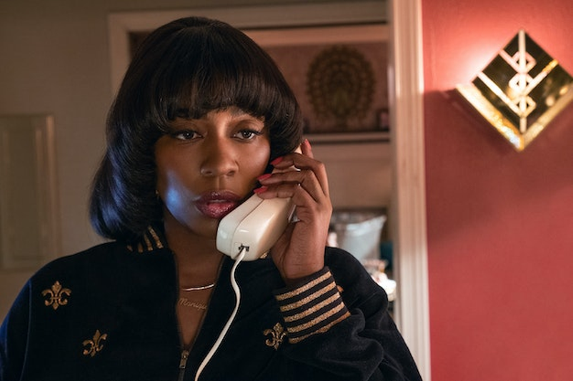 In Kash Doll was the only native Detroiter cast in the Starz crime drama BMF, about the notorious Black Mafia Family, where she played Monique. - Courtesy of Starz