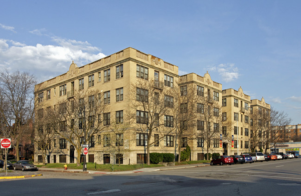 The 91-unit Sheridan Court Apartments on Second Ave. and W. Canfield St. - apartments.com