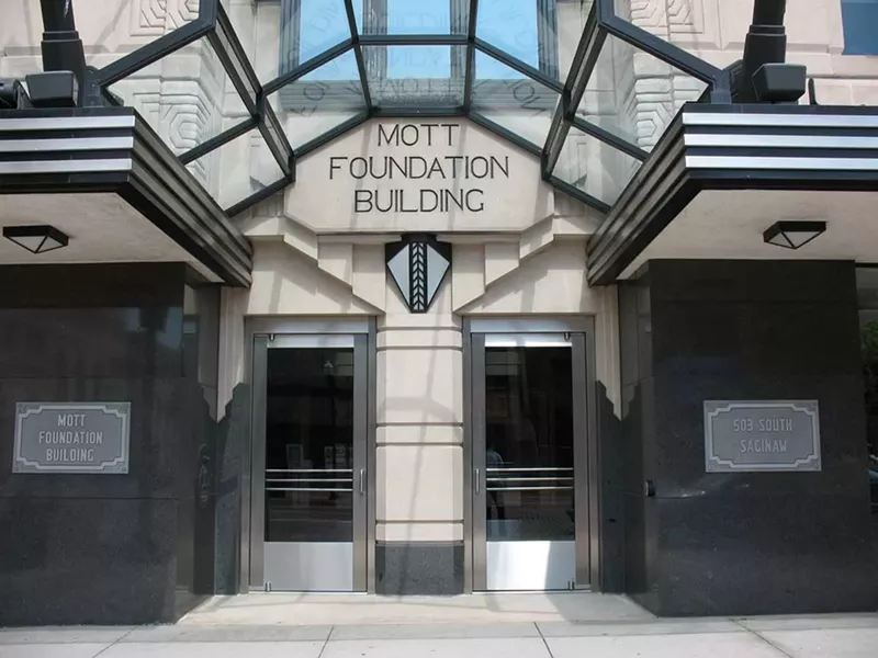 The Mott Foundation Building in downtown Flint. - Sarah Razak, Flickr Creative Commons