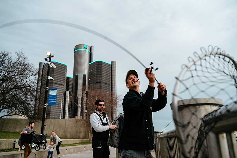 The state’s guidance says it’s safe to eat fish from the Detroit River and does not include a PFOS-related fish consumption advisory in its guidelines. - Nick Hagen
