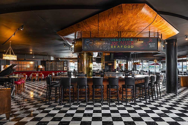 Joe Muer Seafood has been renovated with a Mid-Century Modern vibe. - Joe Vicari Restaurant Group