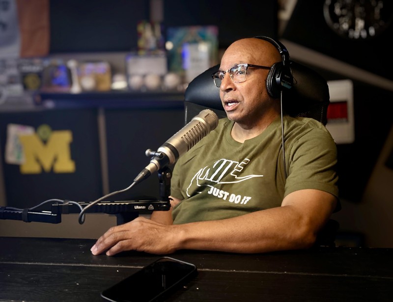 Mark Craighead, who was exonerated of murder in 2022, is interviewed on the podcast ML Soul of Detroit. - Steve Neavling